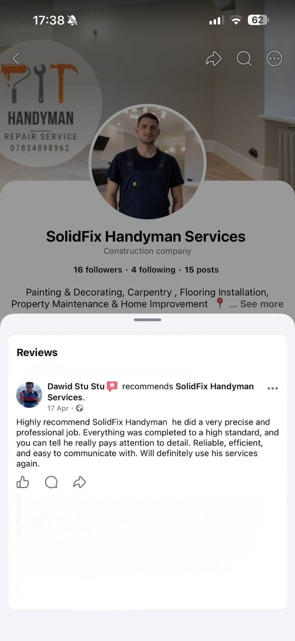 Facebook customer review screenshot 5 of 5